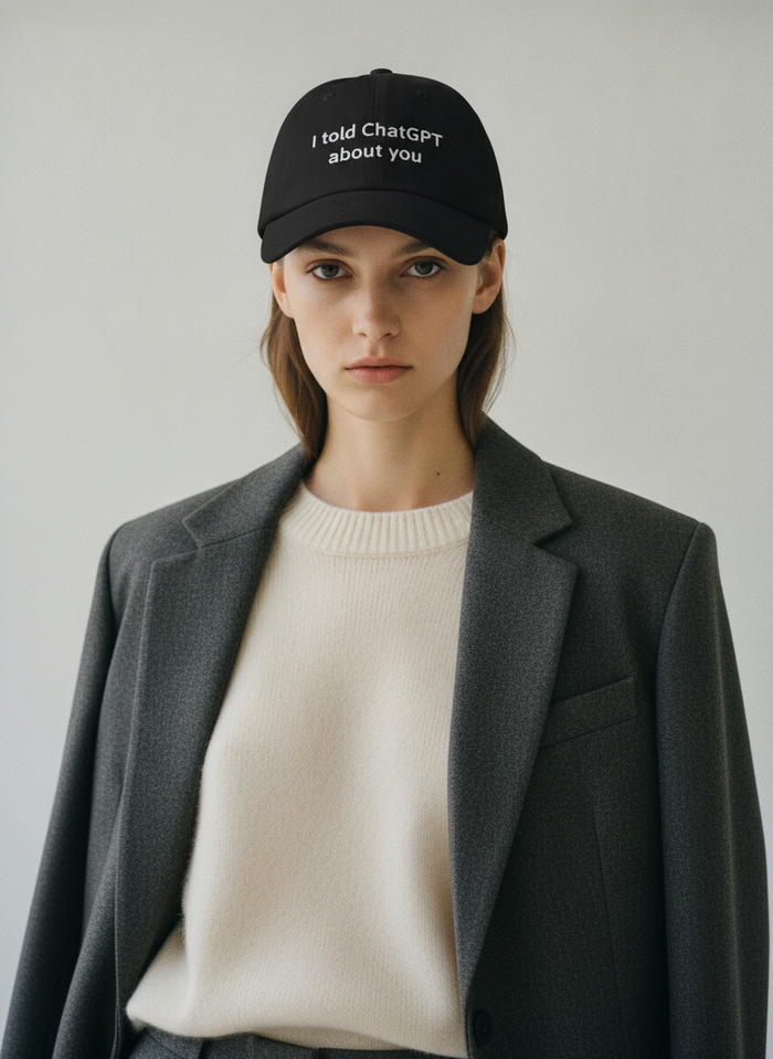 I told ChatGPT about you / Dad Hat