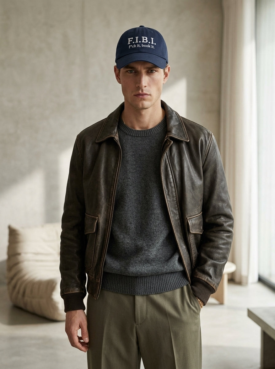 F.I.B.I. (f*uck it, book it.) / Dad Hat