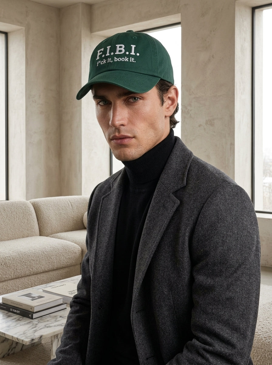 F.I.B.I. (f*uck it, book it.) / Dad Hat