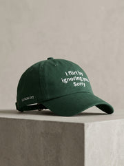 I flirt by ignoring you. Sorry. / Dad Hat