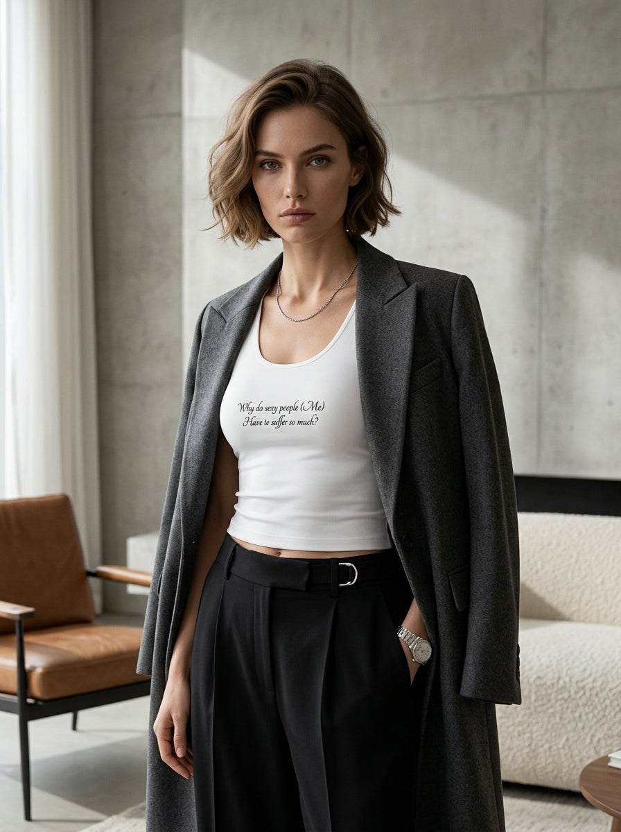 Why do sexy people (Me) Have to suffer so much? / Tank Top