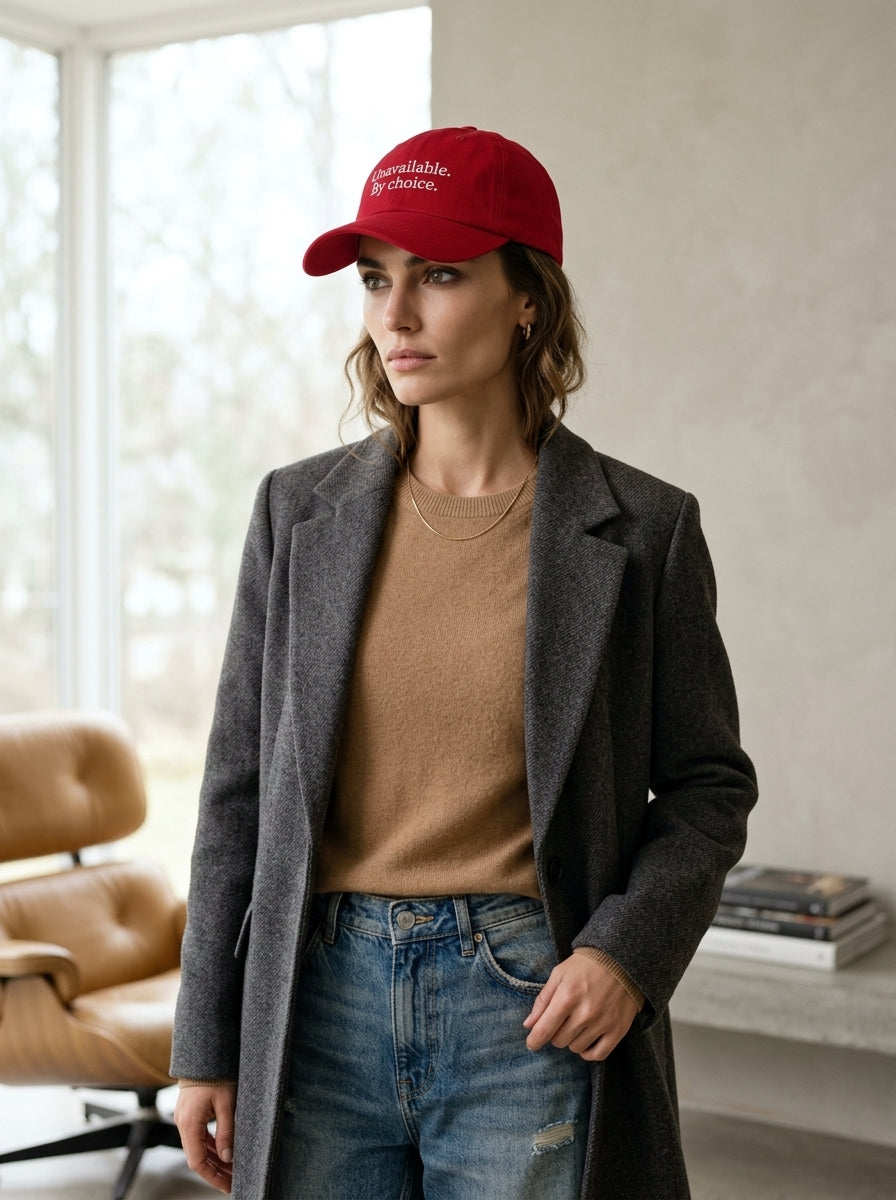 Unavailable. By choice. / Dad Hat