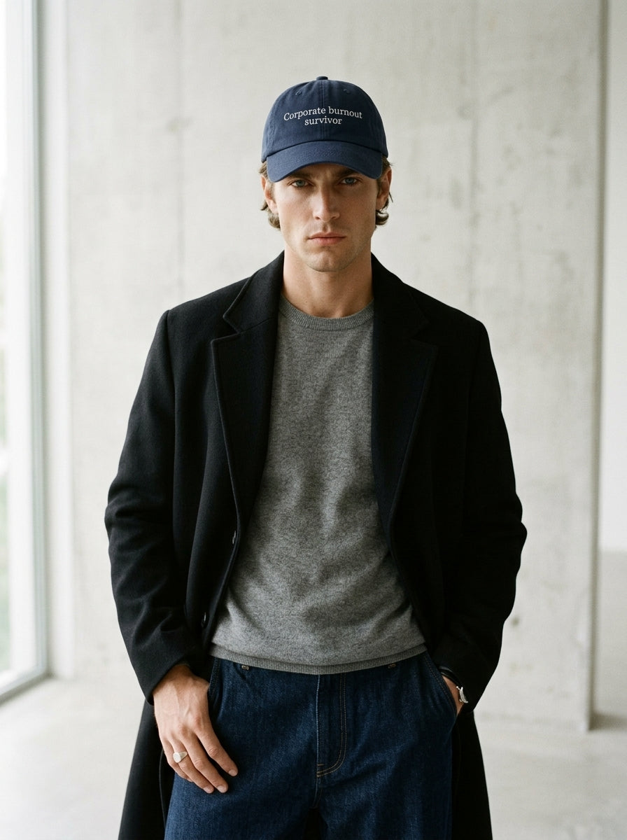 Corporate burnout survivor / Dad Hat