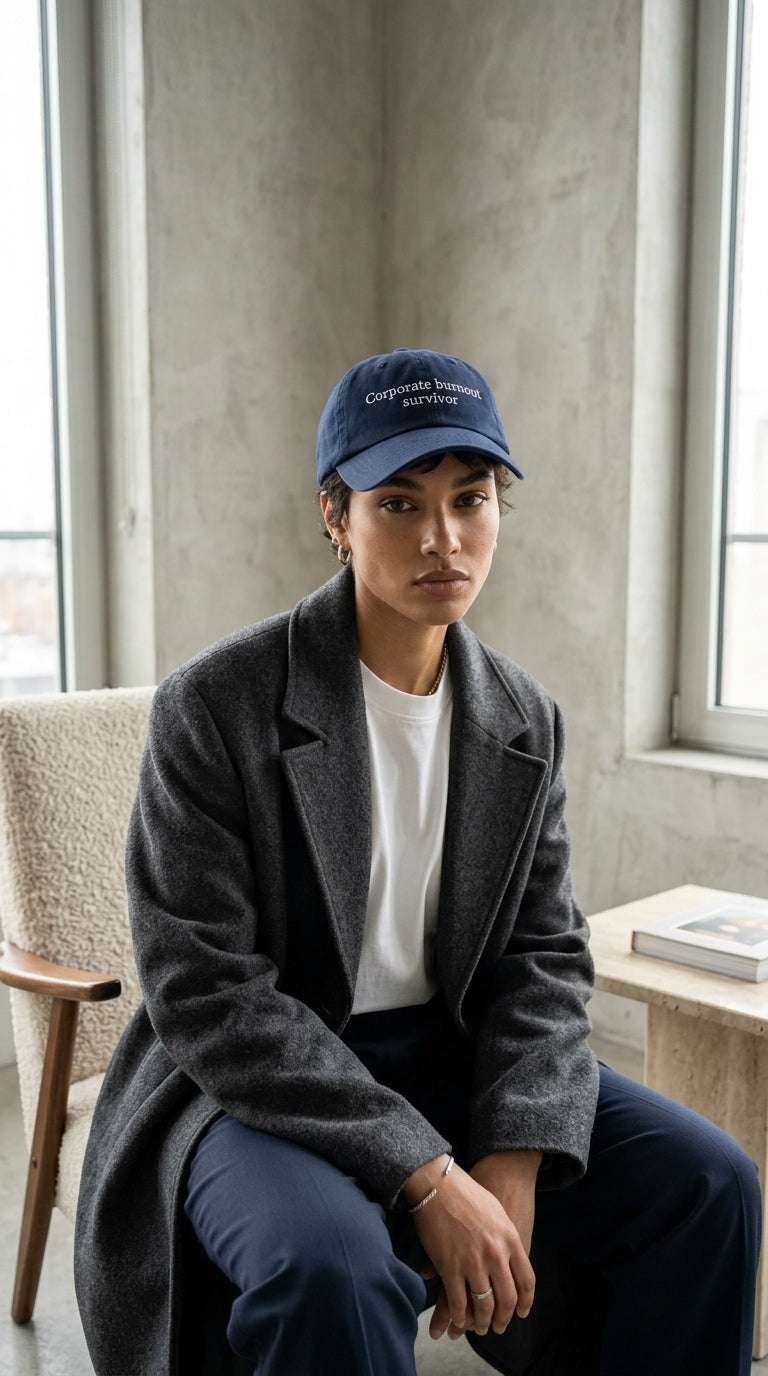 Corporate burnout survivor / Dad Hat
