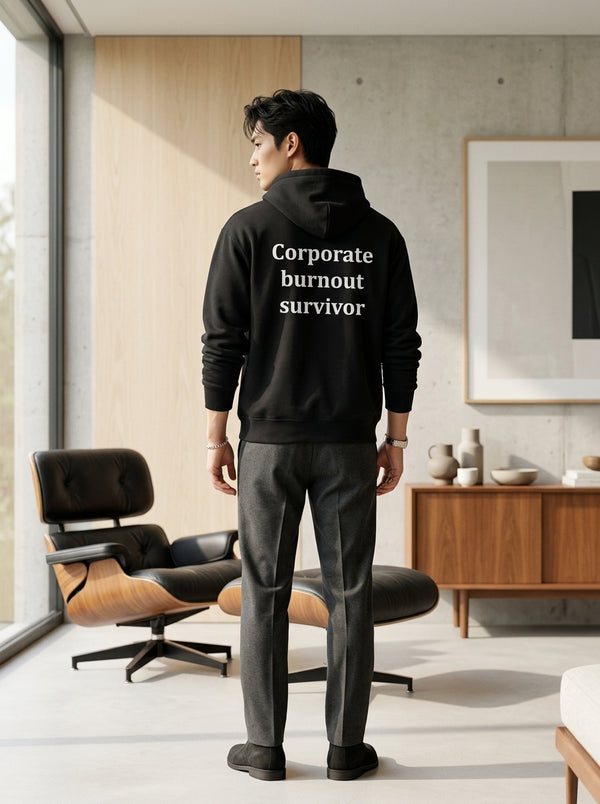 Corporate burnout survivor / Hoodie