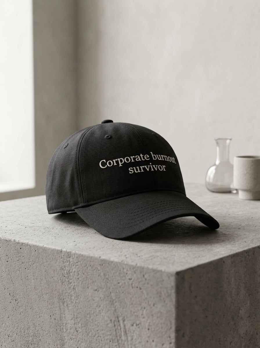 Corporate burnout survivor / Dad Hat