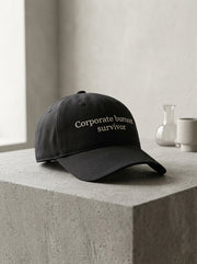 Corporate burnout survivor / Dad Hat