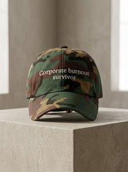 Corporate burnout survivor / Dad Hat