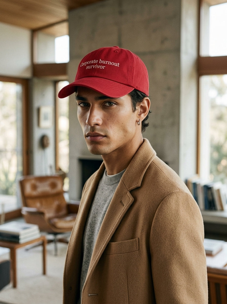 Corporate burnout survivor / Dad Hat