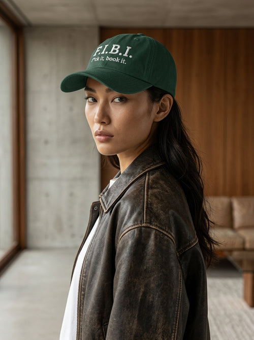 F.I.B.I. (f*uck it, book it.) / Dad Hat