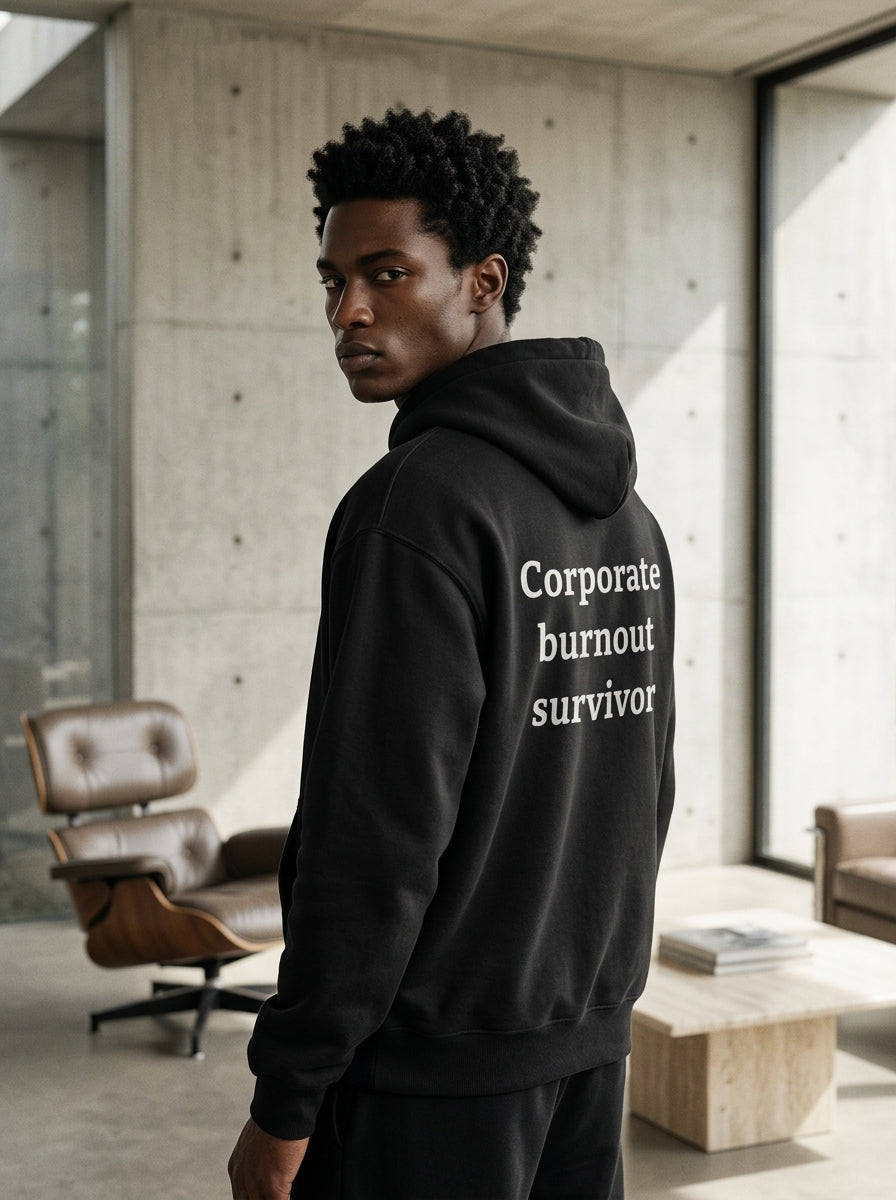 Corporate burnout survivor / Hoodie