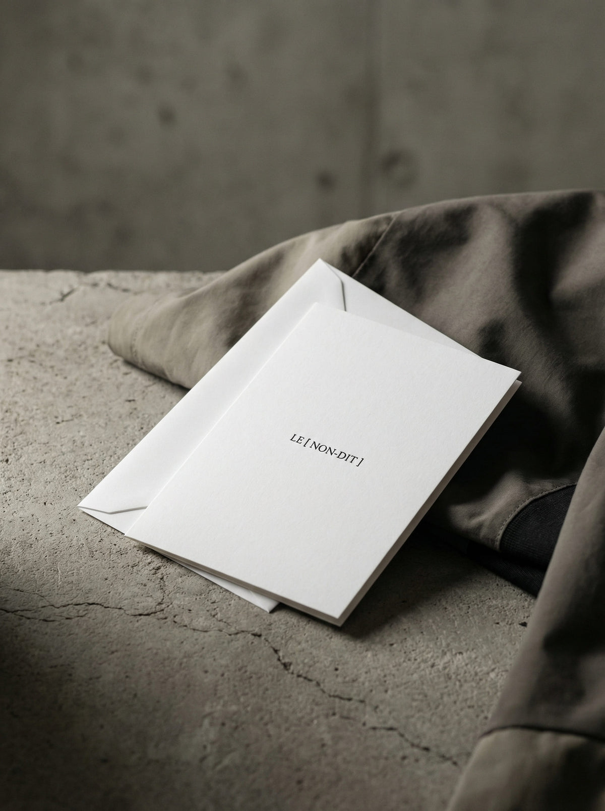 [ write the thing you’re too shy to say ] / Card