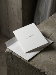 [ write the thing you’re too shy to say ] / Card