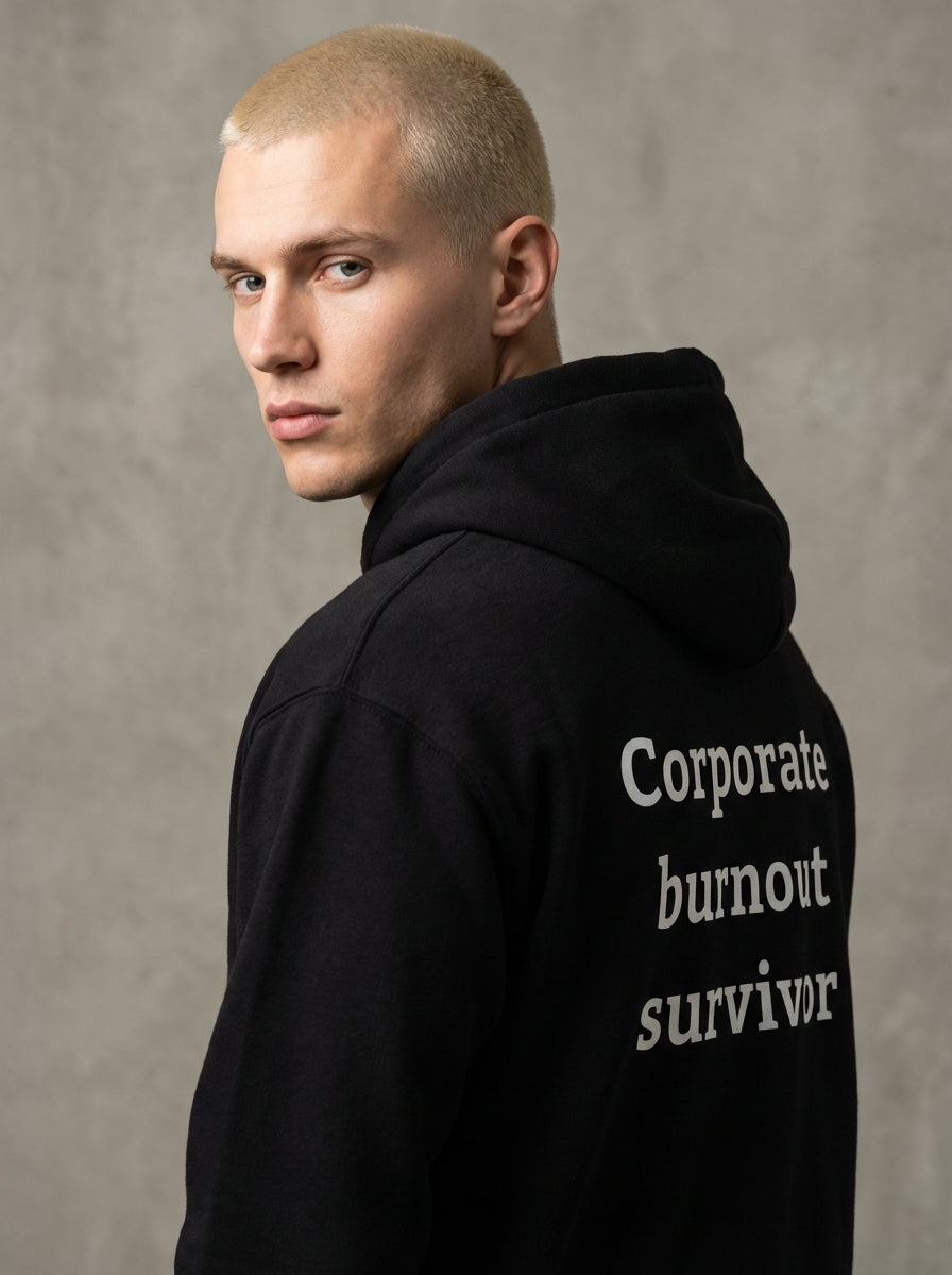Corporate burnout survivor / Hoodie