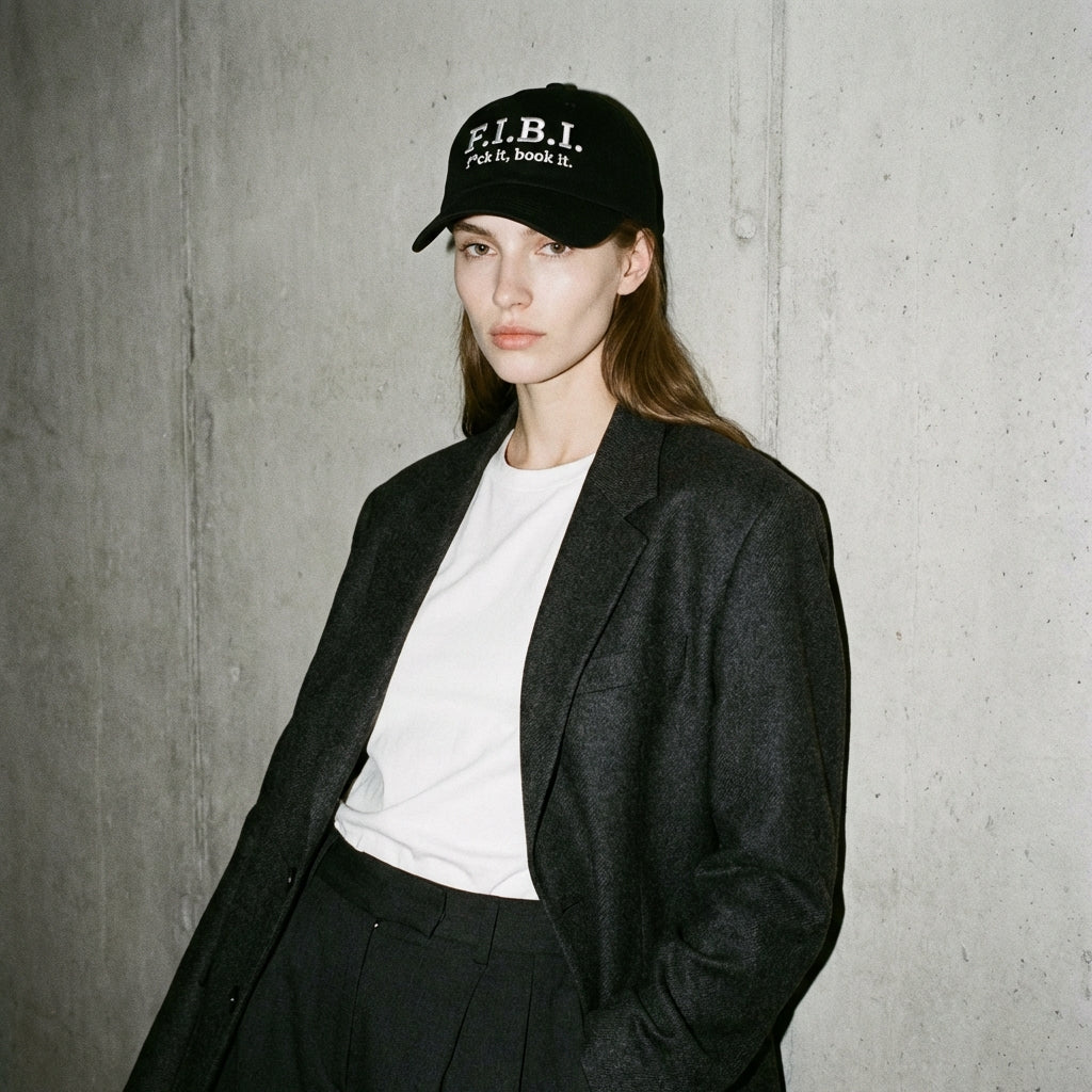 F.I.B.I. (f*uck it, book it.) / Dad Hat