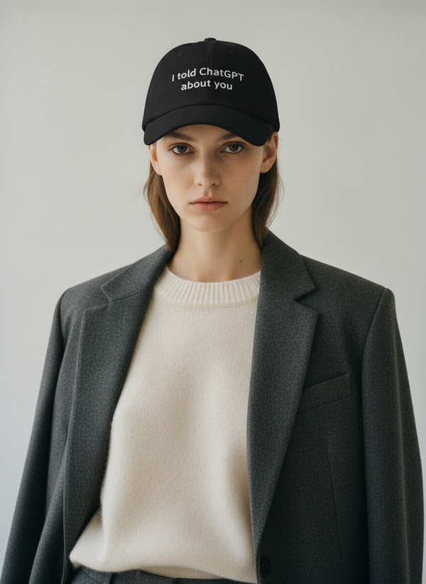 I told ChatGPT about you / Dad Hat