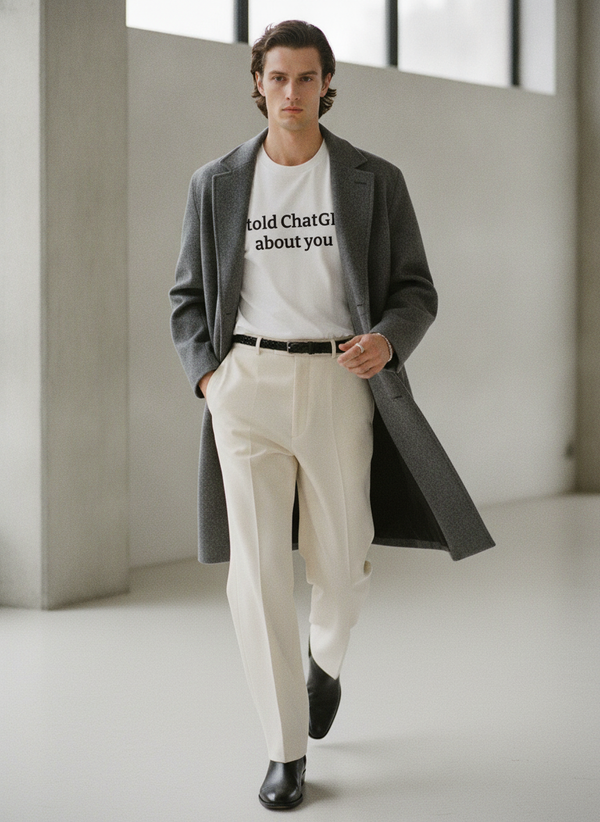 I told ChatGPT about you / Tee