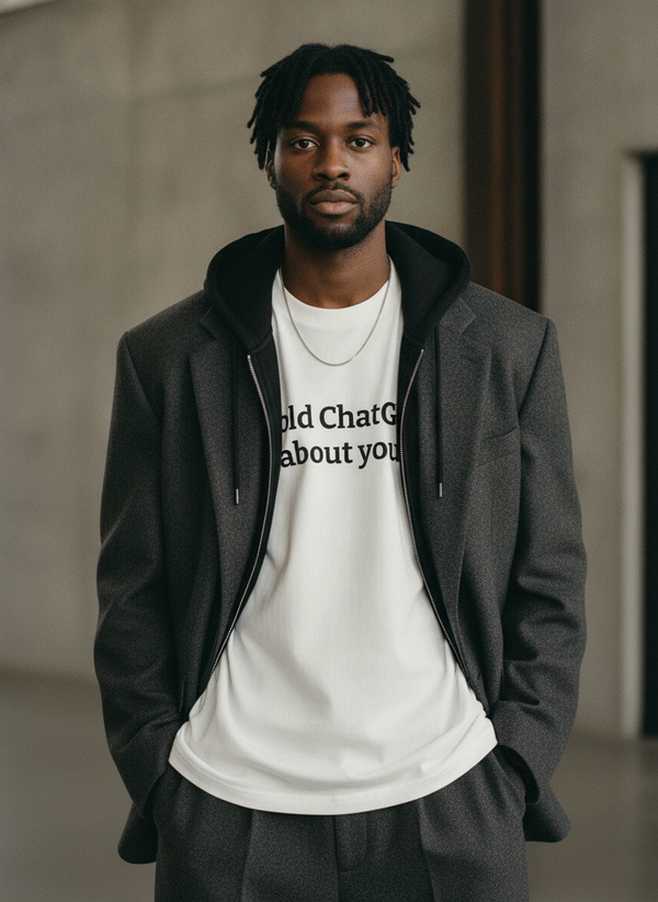 I told ChatGPT about you / Tee