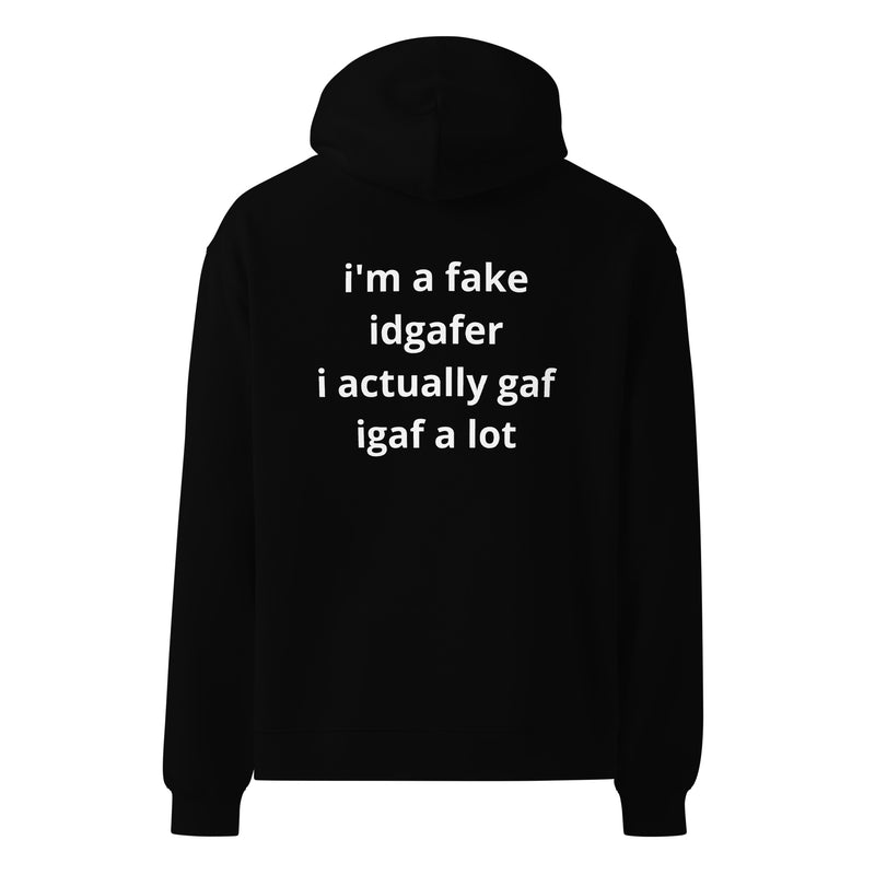 i'm a fake idgafer. i actually gaf. igaf a lot.